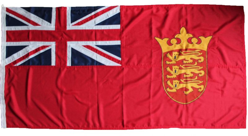2yd 72x36in 183x91cm Jersey red ensign (woven MoD fabric)